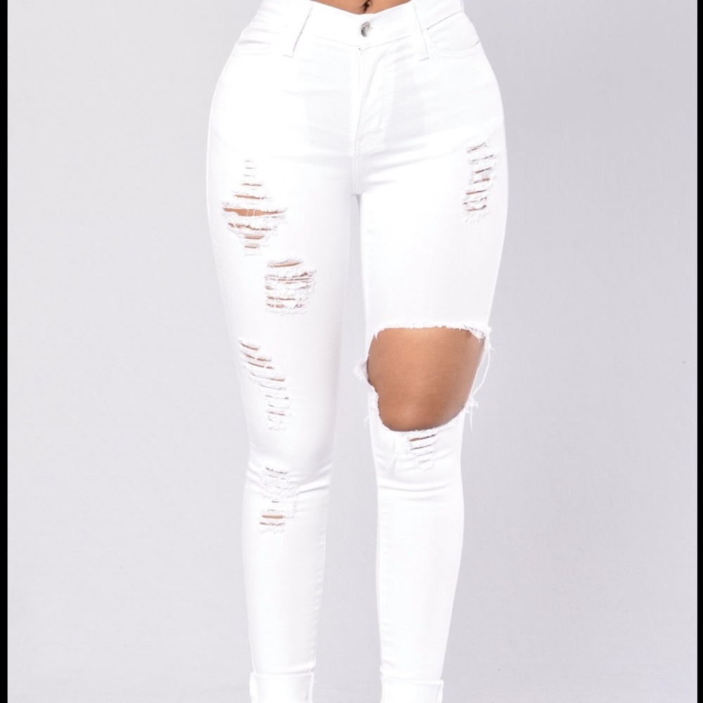 Fashion Nova Glistening Jeans